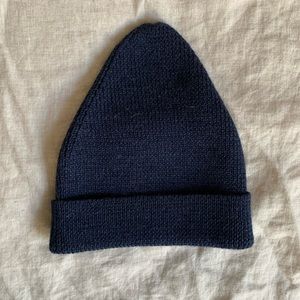 James Street Co Navy Wool Port Beanie